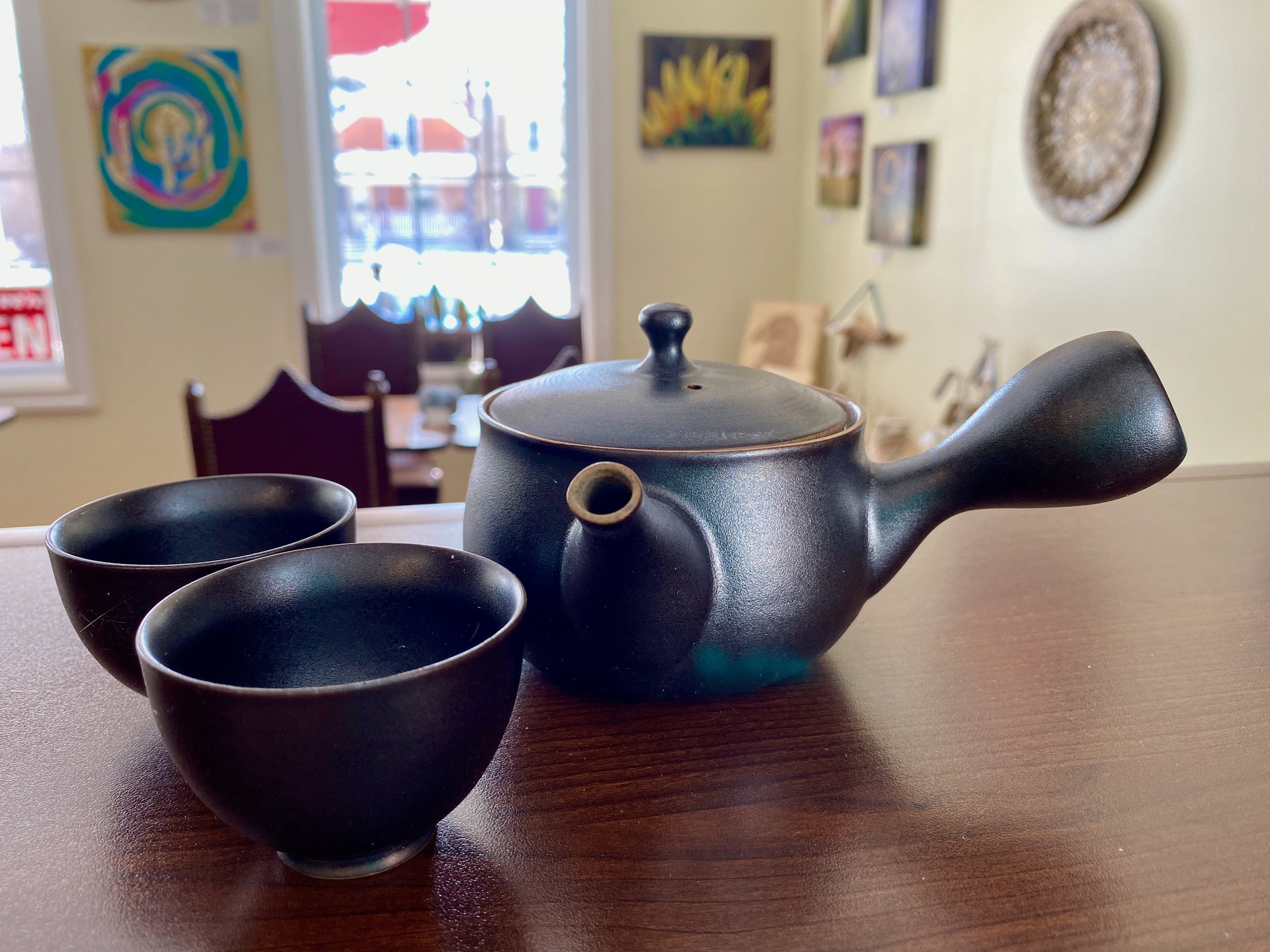 Kyusu tea set clearance